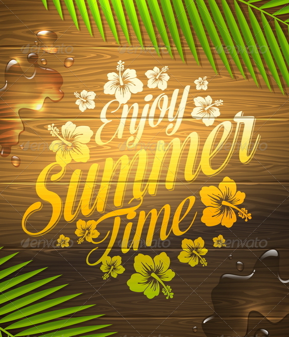 Summer Holidays Design - Travel Conceptual