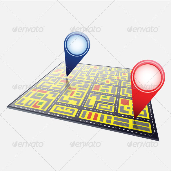 City Map - Industries Business