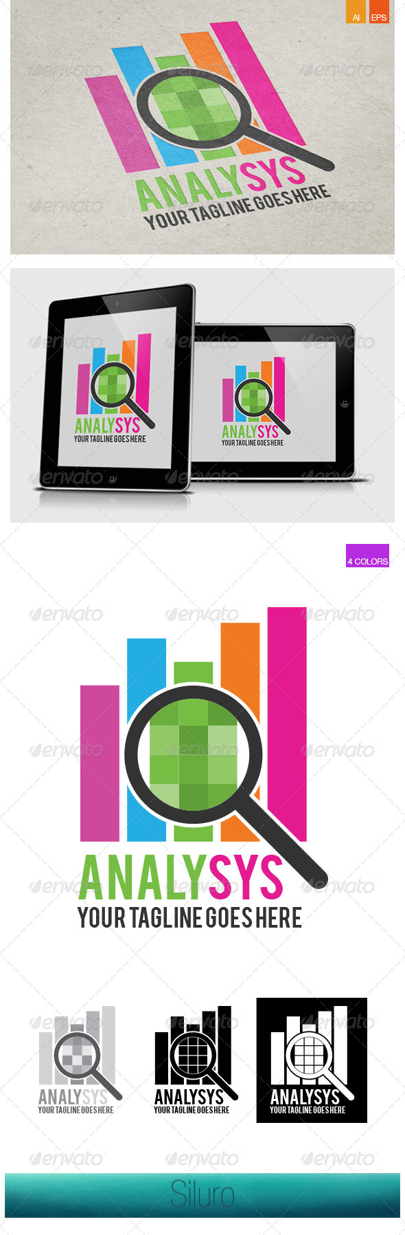 Analysys Logo - Symbols Logo Templates