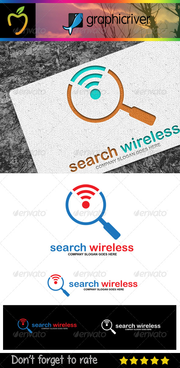 Search Wireless Logo - Symbols Logo Templates