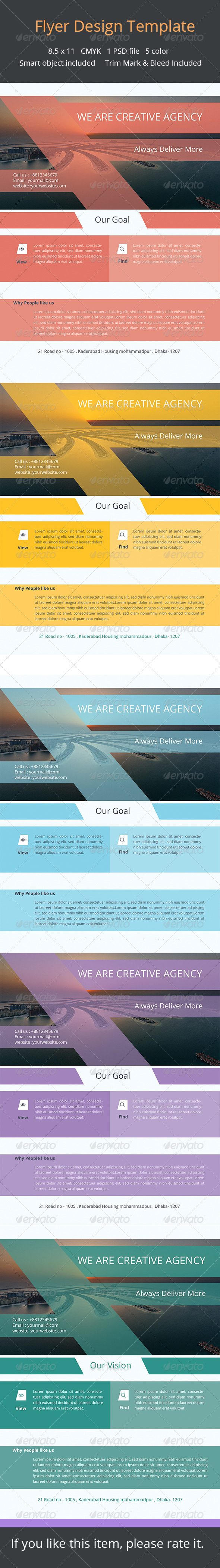 Corporate Flyer - Flyers Print Templates