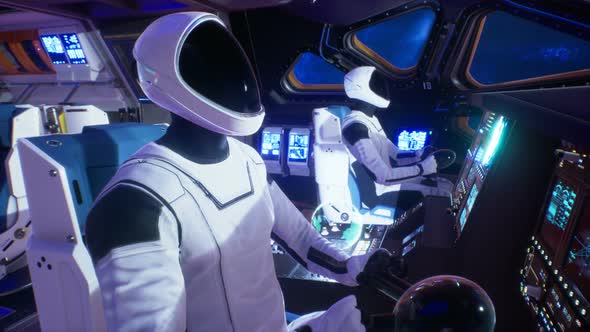 Astronauts In A Spaceship alt