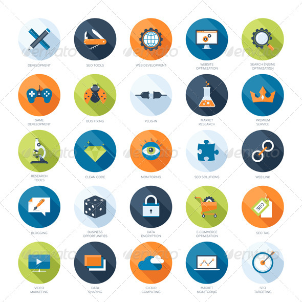 SEO Icons - Business Icons