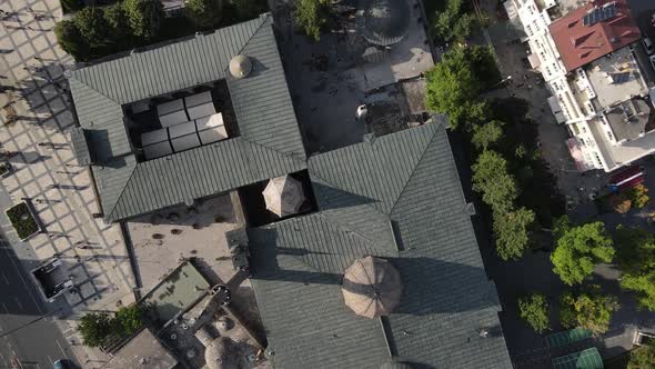 Mosque Aerial Drone alt