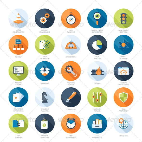 SEO Icons - Business Icons