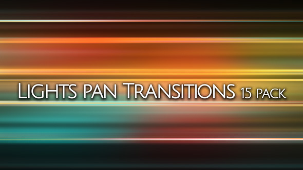 Lights Pan Transitions - 15 Pack