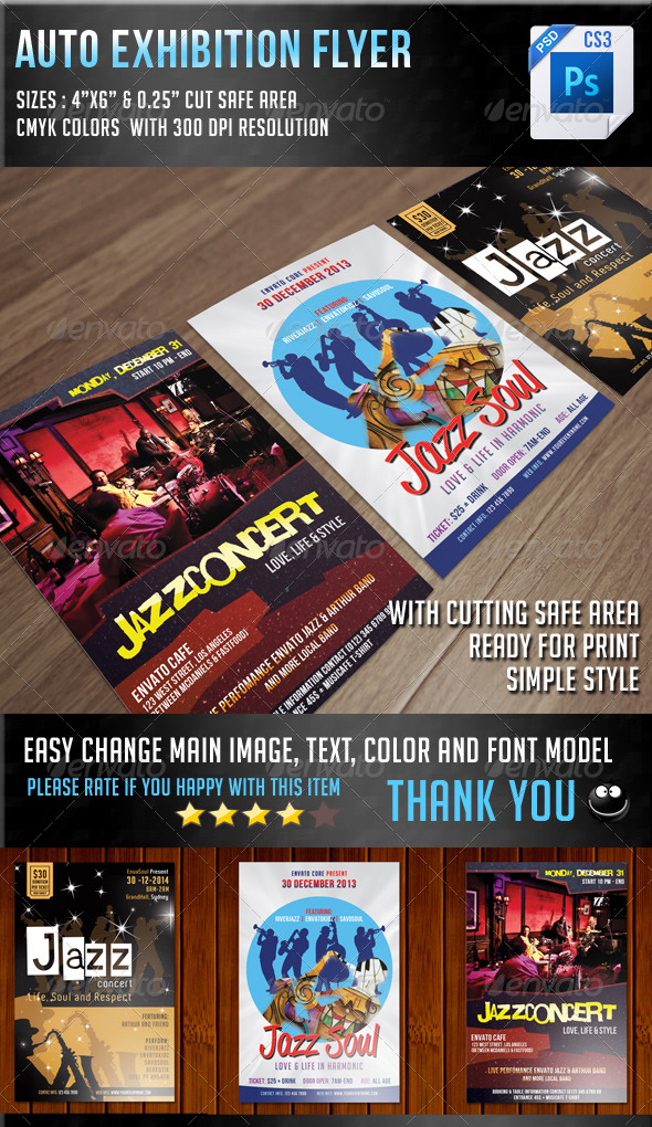 Jazz Concert Flyer Bundle - Concerts Events