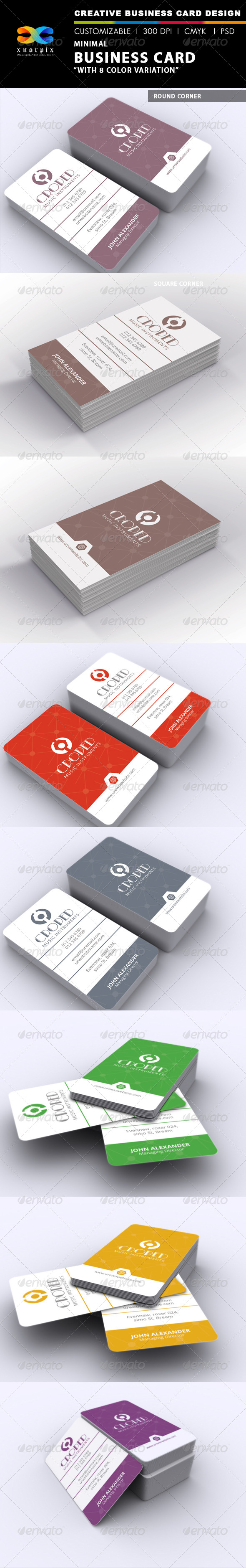 Minimal Business Card - Corporate Business Cards