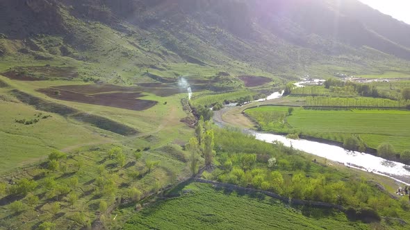 picnic time in Iran, near the river. alt
