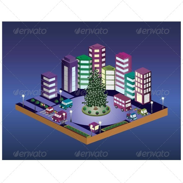Christmas Tree - Buildings Objects