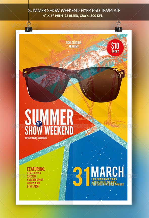 Summer Show | Flyer Bundle