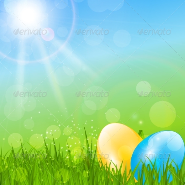 Easter Background - Landscapes Nature