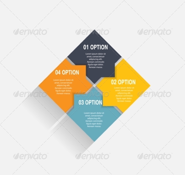 Infographic Business Template - Web Technology