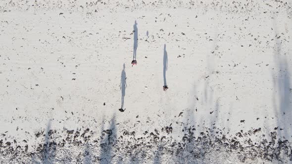 Zanzibar Tanzania  People Play Football on the Beach alt