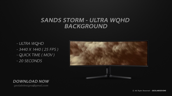 Sands Storm - Ultra WQHD Background alt