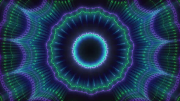 Symmetrical Neon Vj Loop