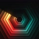 Glowing Lines Hexagon Tunnel - VideoHive Item for Sale