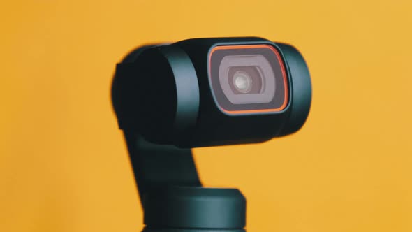 The Robotic Camera Rotates in Different Directions alt