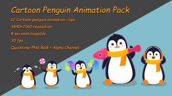 Cartoon Penguin Pack