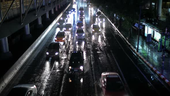Traffic Rain alt