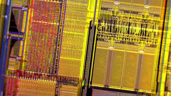 Inside The Chip with Rotation. Photolithography The Integrated Circuit