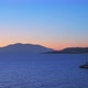 Sunset in Mykonos, Greece, with Cruise Ships and Yachts in the Harbor - VideoHive Item for Sale