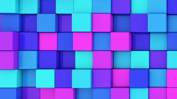 Cubes Widescreen 3D