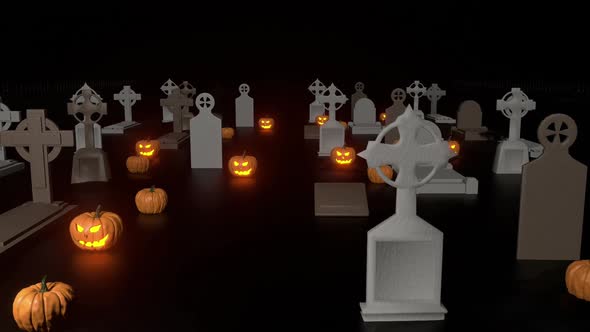 Halloween Grave Stones 02