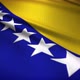 Bosnia And Herzegovina Flag Seamless Loop - VideoHive Item for Sale