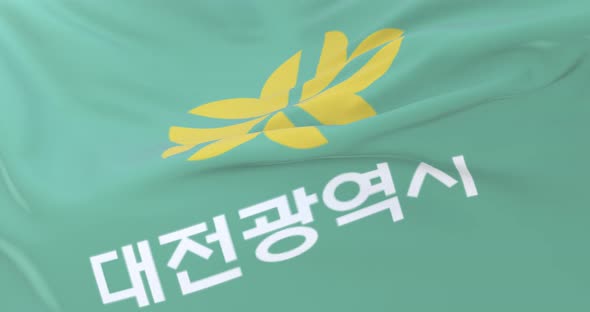 Daejeon Flag, South Korea alt