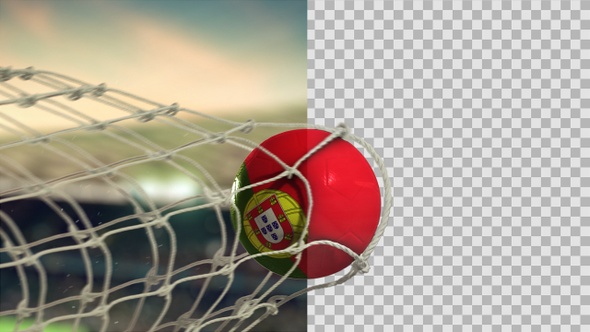 Soccer Ball Scoring Goal Day - Portugal