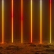 Vertical Luminous Lines Ultraviolet Spectrum Orange Neon Lights Laser Show Nightclub Equalizer - VideoHive Item for Sale