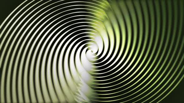 Green and golden shining spiral alt