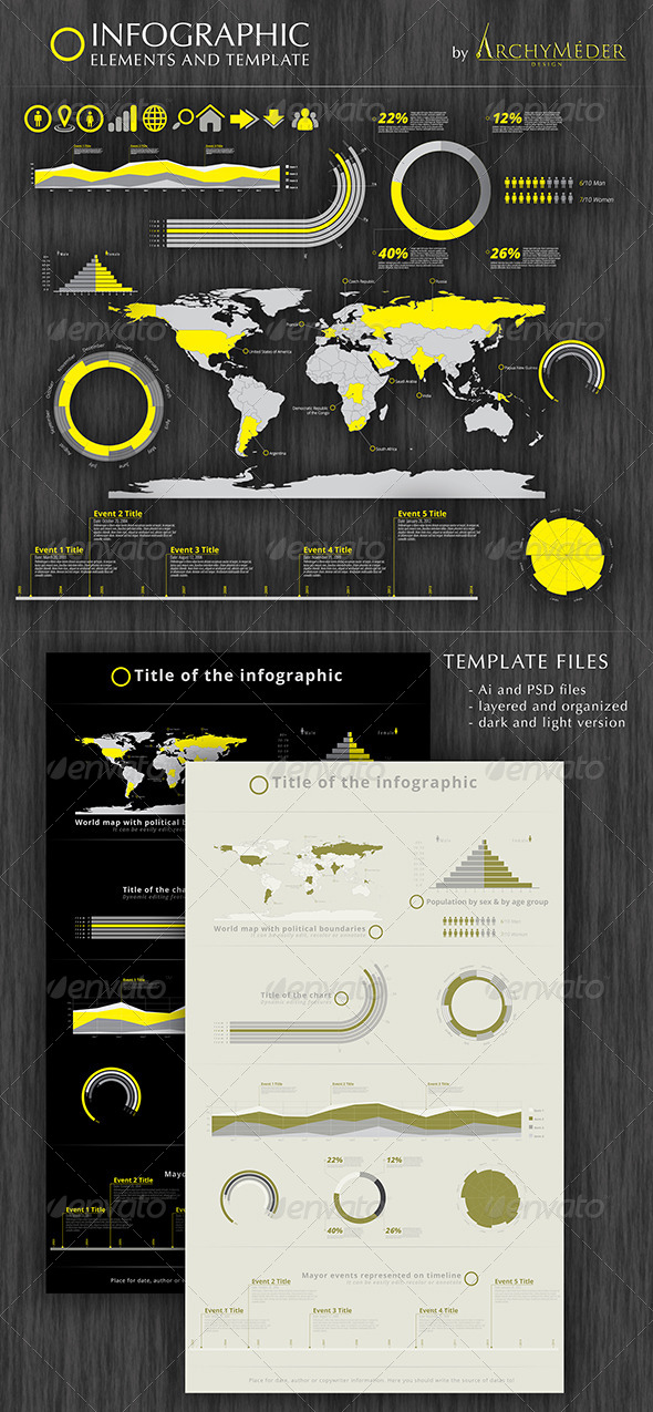 Infographic Element and Template - Infographics