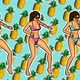 Cartoon dancing bikini girls - VideoHive Item for Sale