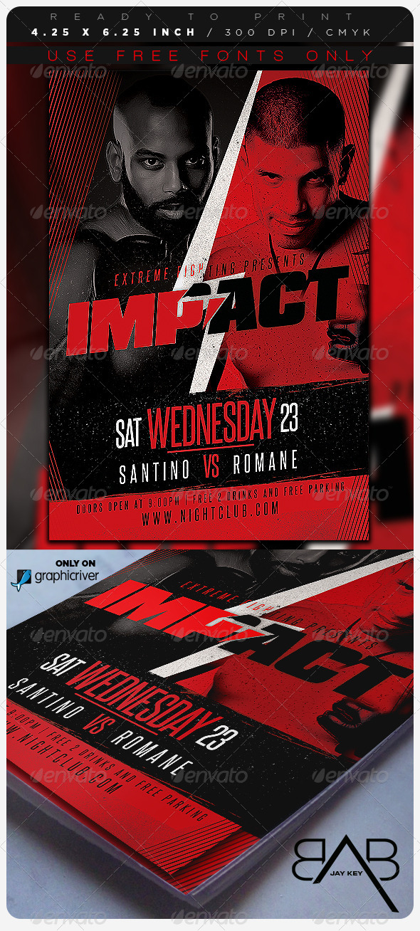 Fight Flyer - Sports Events