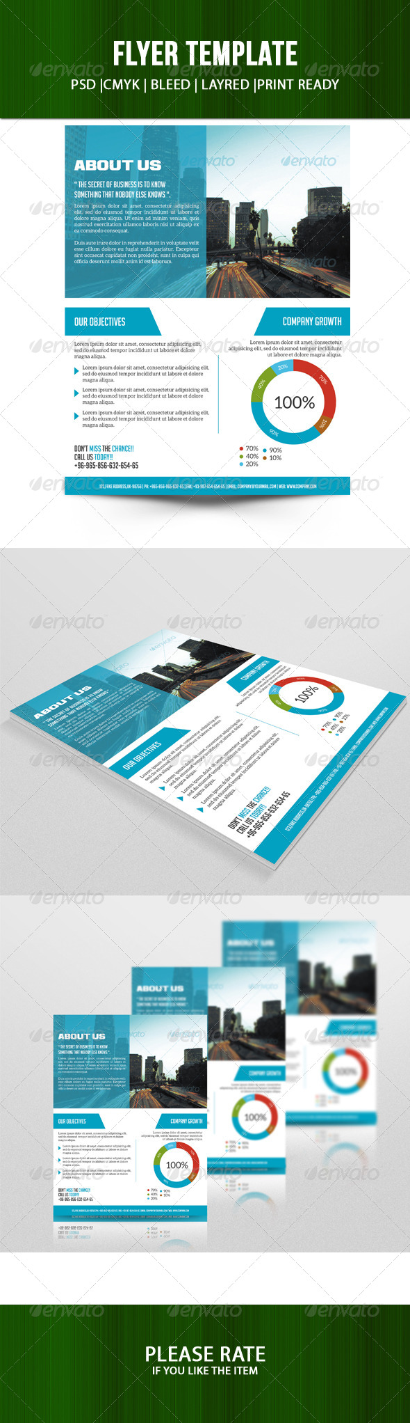 Business Flyer Template - Corporate Flyers