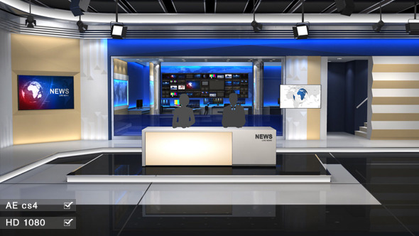 News Studio 101 - VideoHive 7274100