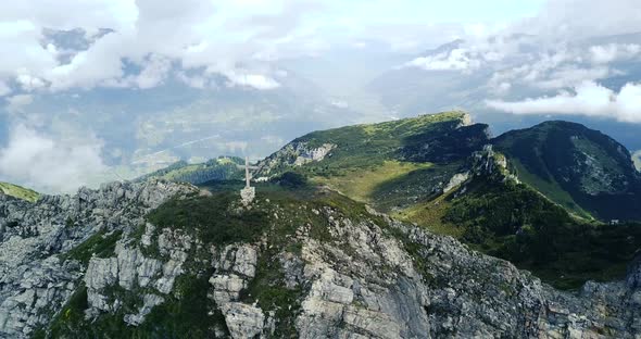 Hochfeld - Summit cross scenic flight summit