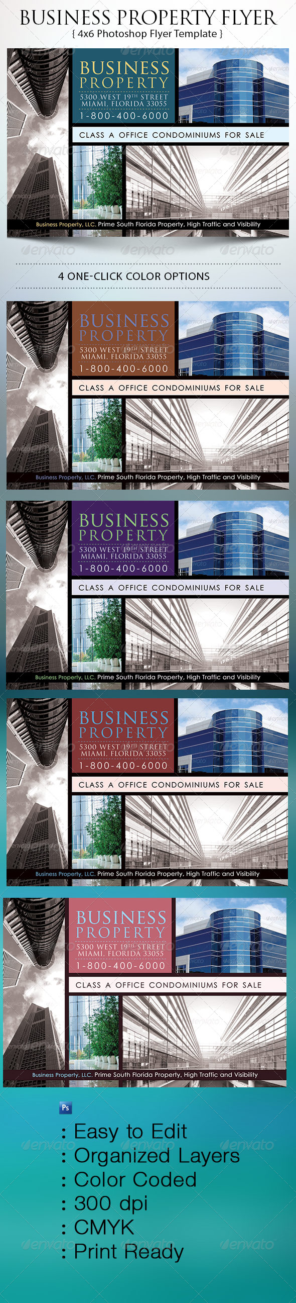 Business Property Flyer - Corporate Flyers