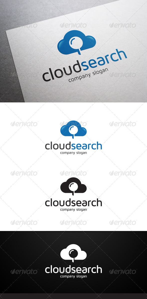 Cloud Search Logo - Objects Logo Templates