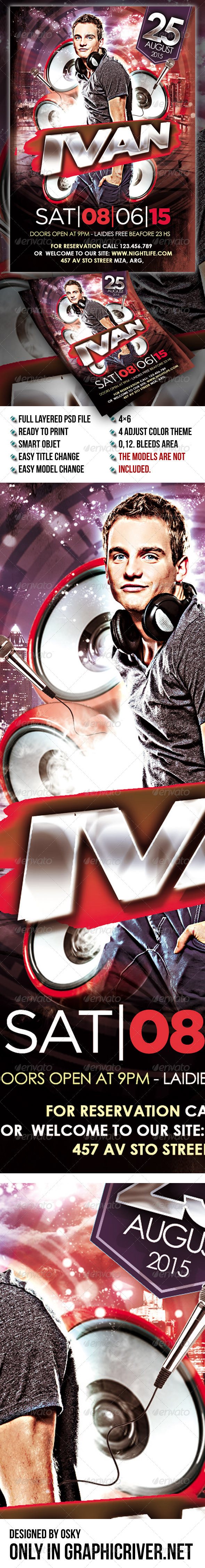 Dj Party Flyer - Clubs & Parties Events