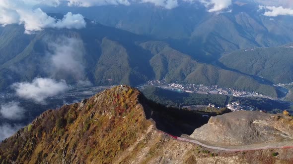 Krasnaya Polyana. Sochi. Olympic Village. Esto Sadok. alt