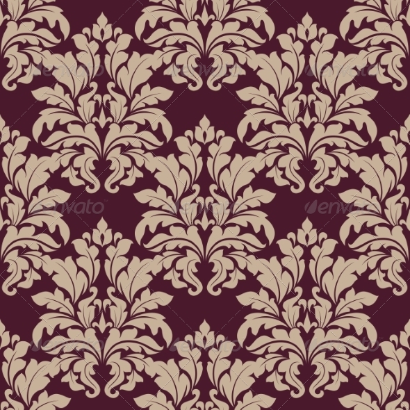 Dense Ornate Arabesque Pattern - Patterns Decorative