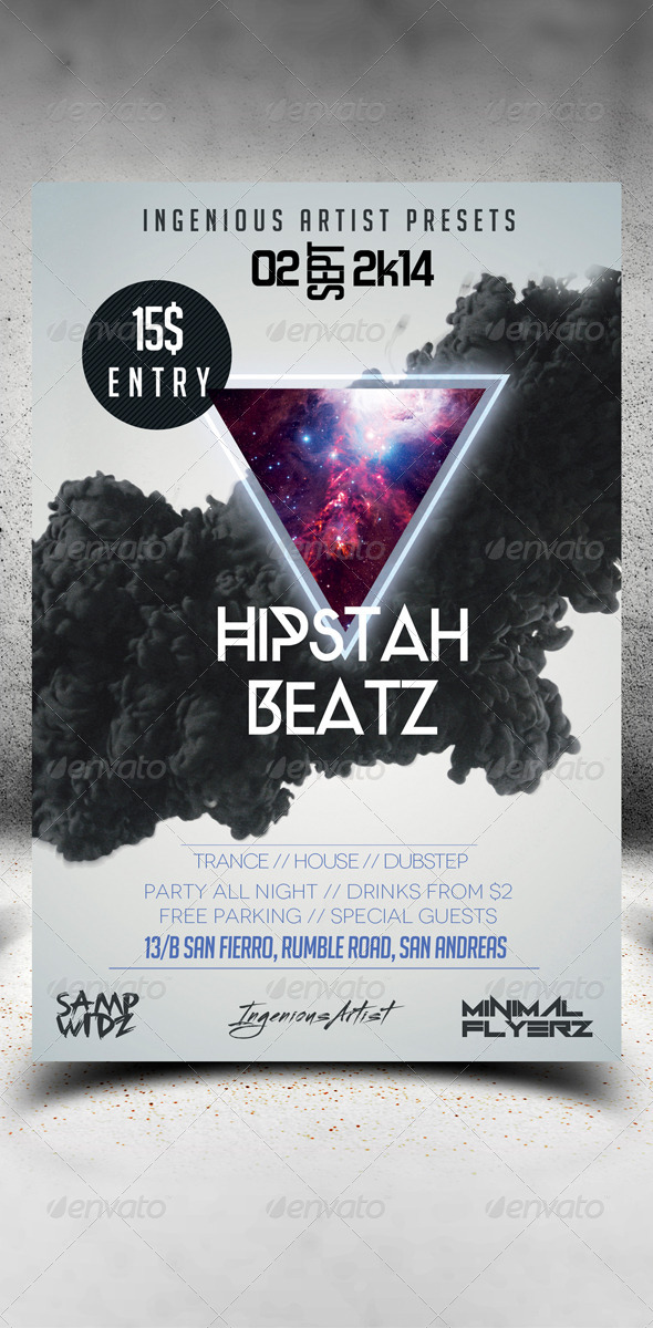 Minimal Flyer Vol.10 - Clubs & Parties Events