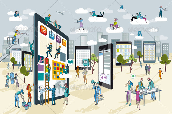 Large Digital Tablet - Technology Conceptual