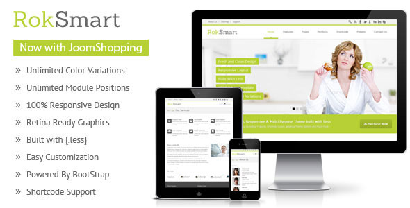 RokSmart - Responsive - ThemeForest 4818254