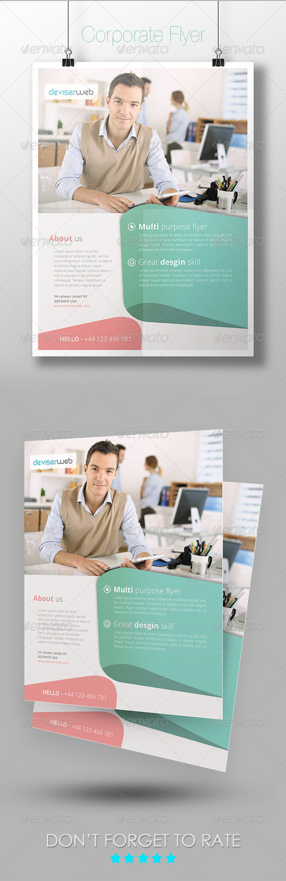 Corporate Flyer Template - Corporate Flyers