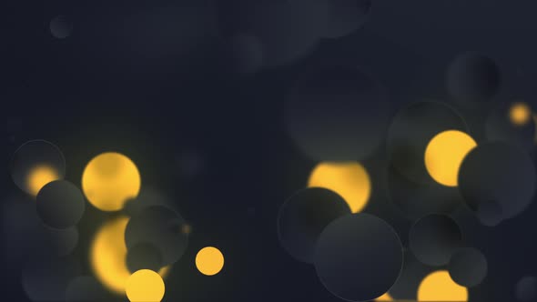 Flashing particles on black background alt