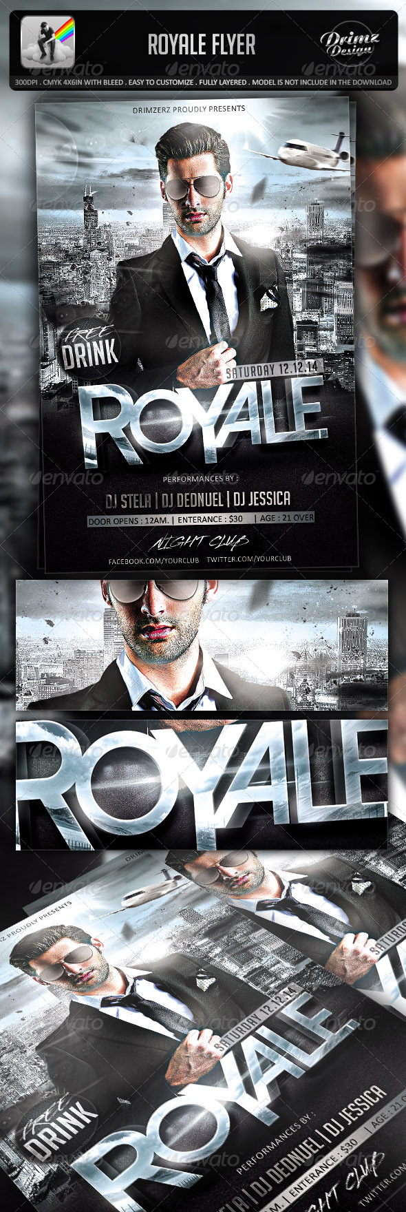 Royale Flyer - Events Flyers